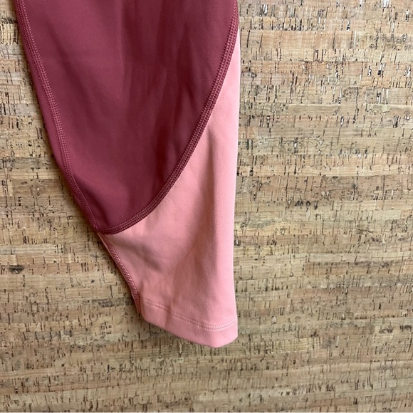 Nike Two Tone Dri Fit Women’s Plus Size Yoga Leggings - Picture 9 of 10